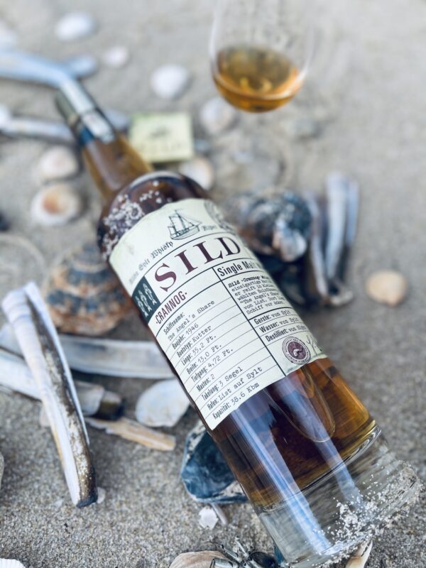 SILD Whisky Lantenhammer am Strand
