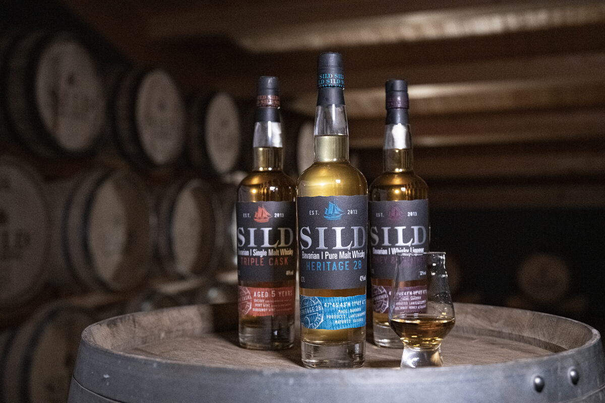 Sild Bavarian Whisky Range auf Fass