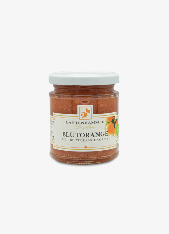 Lantenhammer Fruchtaufstrich Blutorange 225g mit Blutorangengeist