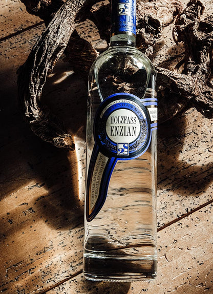 Holzfass Enzian 40%