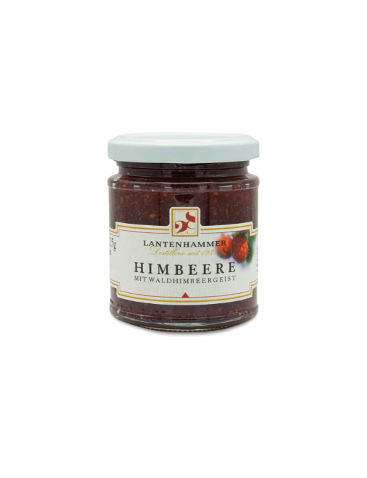 Lantenhammer Marmelade Himbeere 225g mit Waldhimbeergeist