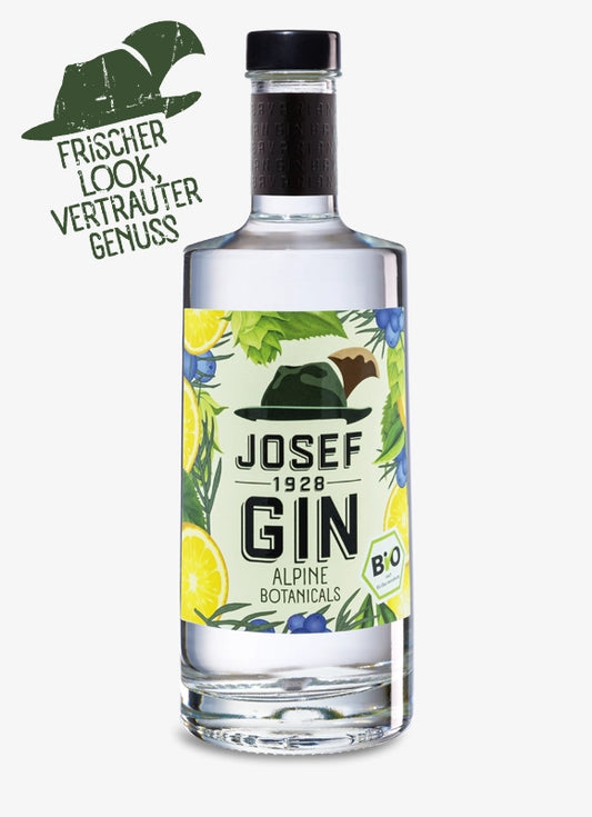 JOSEF 1928 Bavarian Gin Alpine Botanicals 0,5 Liter 42 % Vol.