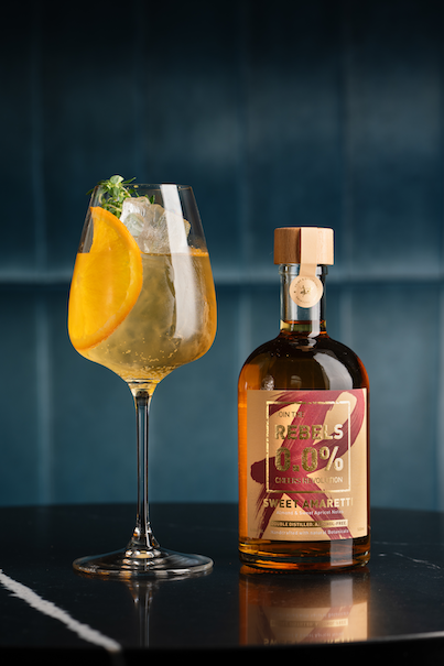 REBELS 0.0% SWEET AMARETTI 500ml