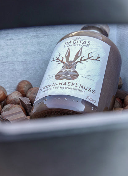 RARITAS Schoko-Haselnuss Liqueur 20% – von Natur aus laktosefrei