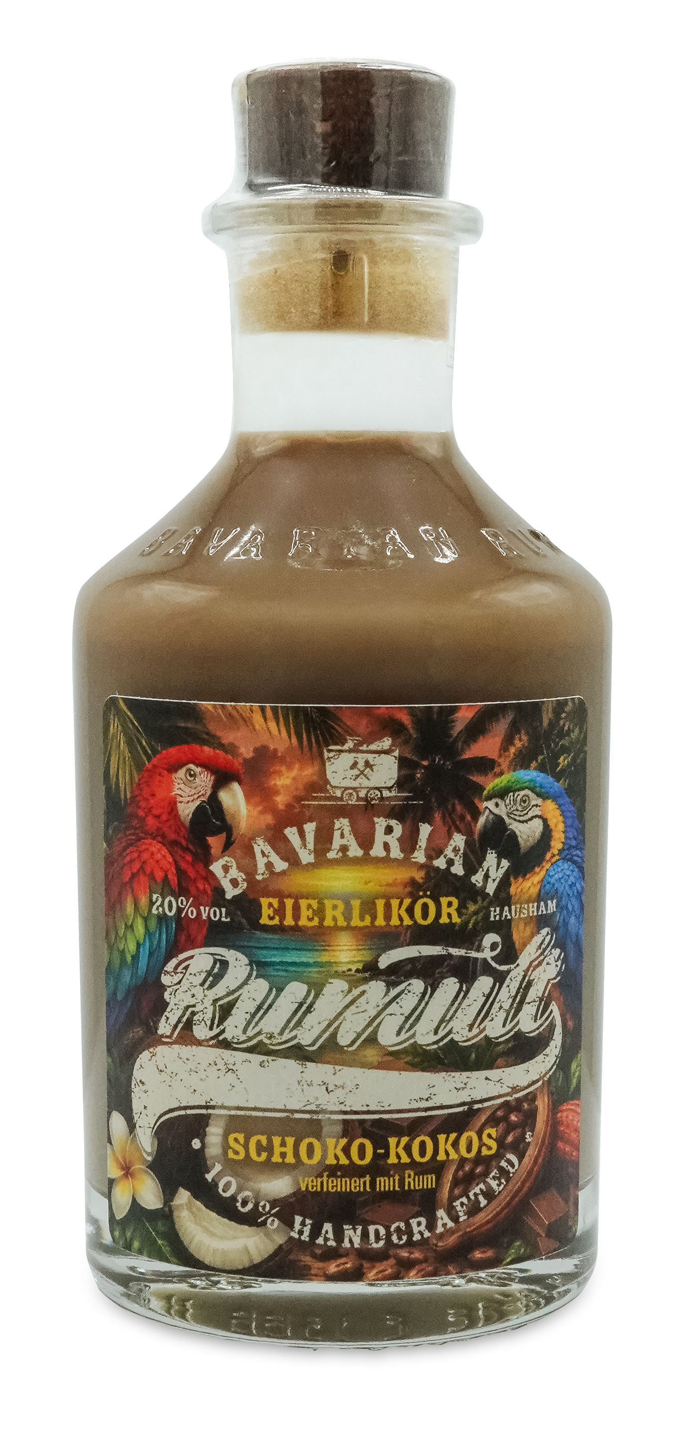 Schoko-Kokos Eierlikör verfeinert mit Rum