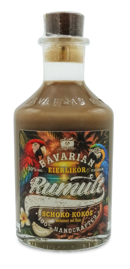 Schoko-Kokos Eierlikör verfeinert mit Rum