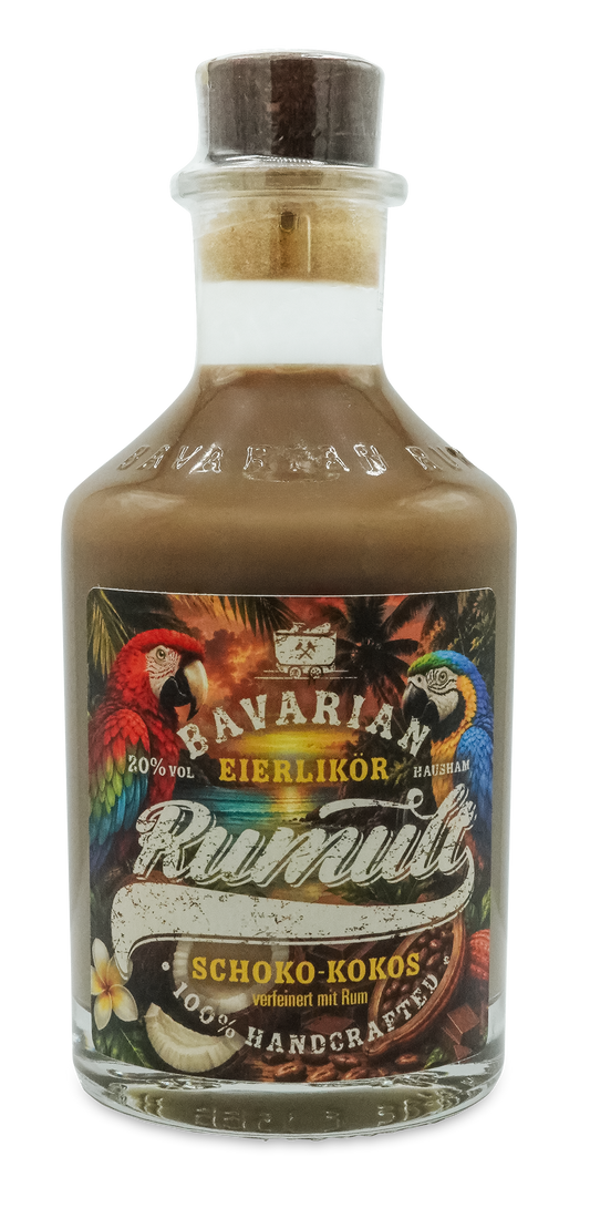Schoko-Kokos Eierlikör verfeinert mit Rum