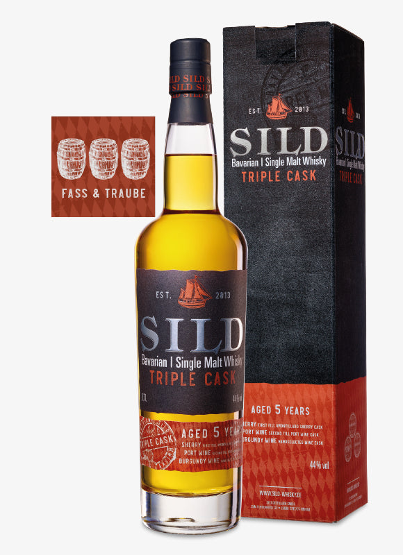 SILD "Triple Cask" Bavarian Single Malt Whisky 44%