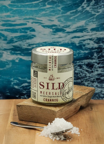 SILD Sylter Meersalz mit Single Malt Whisky Crannog