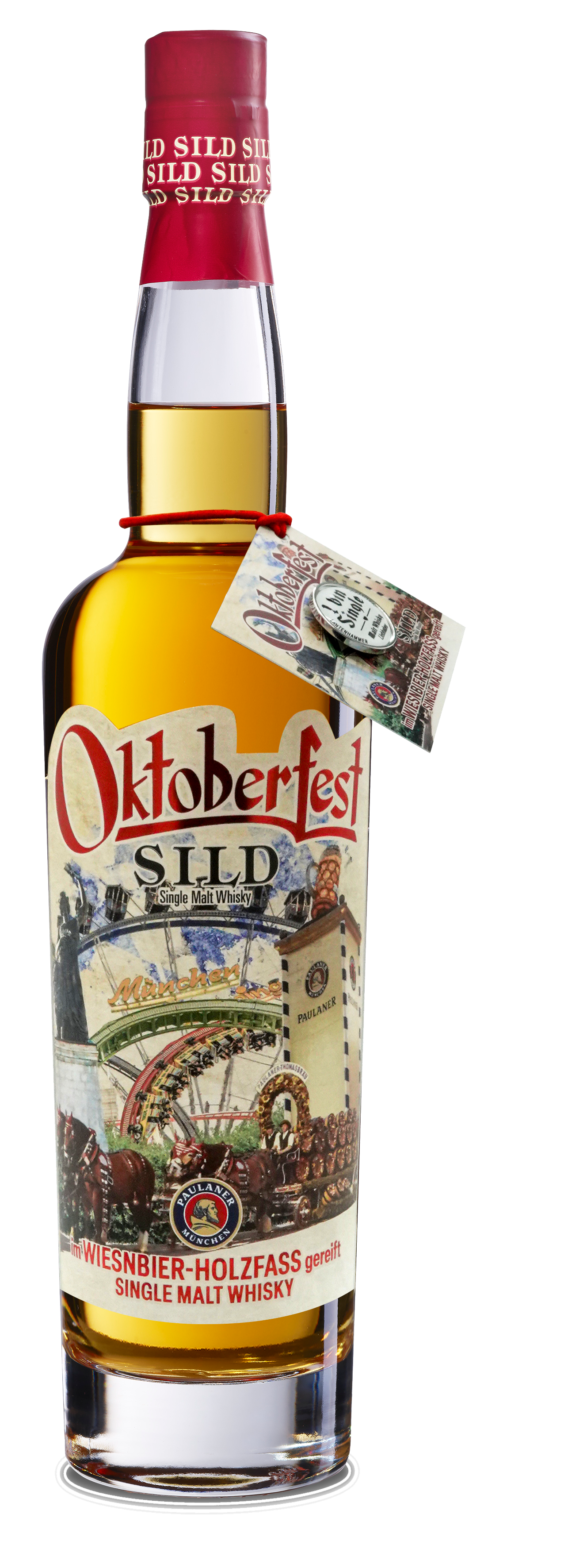 SILD Single Malt Whisky "Oktoberfest Edition" - im Paulaner Wiesn Bierfass gereift 40%