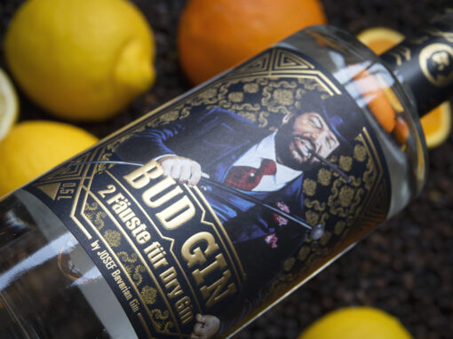 Bud Gin Draufsicht CloseUp