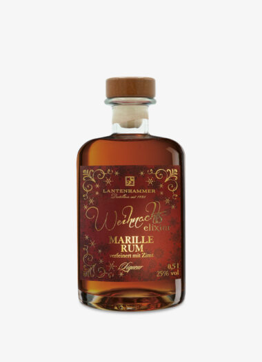 Weihnachtselixier - Marille Rum Liqueur verfeinert mit Zimt 25%